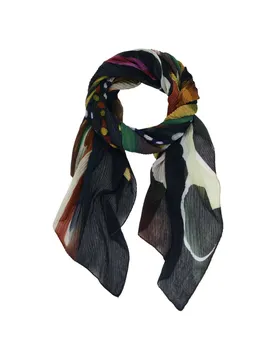 Damen Halstuch Schwarz 508626