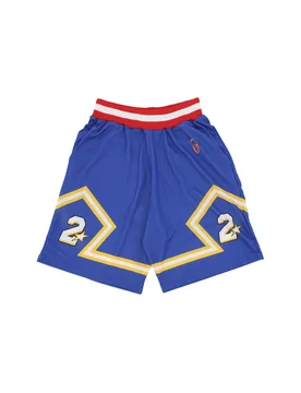 Pantaloncino Tipo Basket Uomo Field Shorts Royal Blue - GTWO - FashionsVida