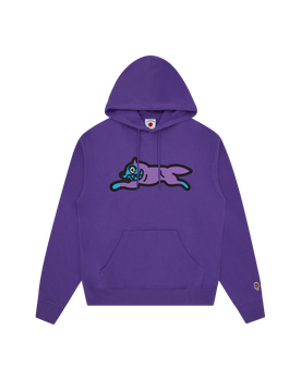 Satin Running Dog Popover Hood