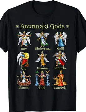 Anunnaki Gods Ancient Sumerian Civilization Mythologys T-Shirt 100% Cotton O-Neck Summer Short Sleeve Casual Mens T-shirt - Aliexpress - FashionsVida