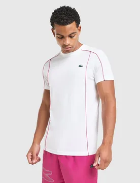 Piping T-Shirt - Herren, Weiss - male - Size: 8/XXXL - Lacoste - FashionsVida