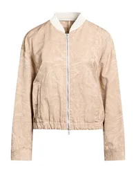 Jacke & Anorak Damen Cremeweiß 36 Damen
