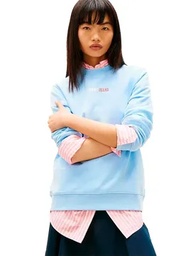 Sweat-shirt Ess Logo 2 Crew Light Powdery Blue L
