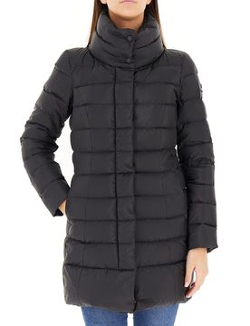 Piumino collo alto NERO 50