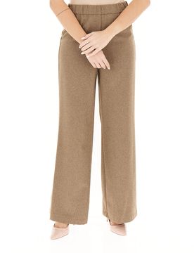 VICOLO Pantalone wide leg SABBIA S