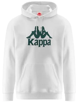 Felpa Con Cappuccio Authentic Malmo 3 White Milk / Green Dk 2XL