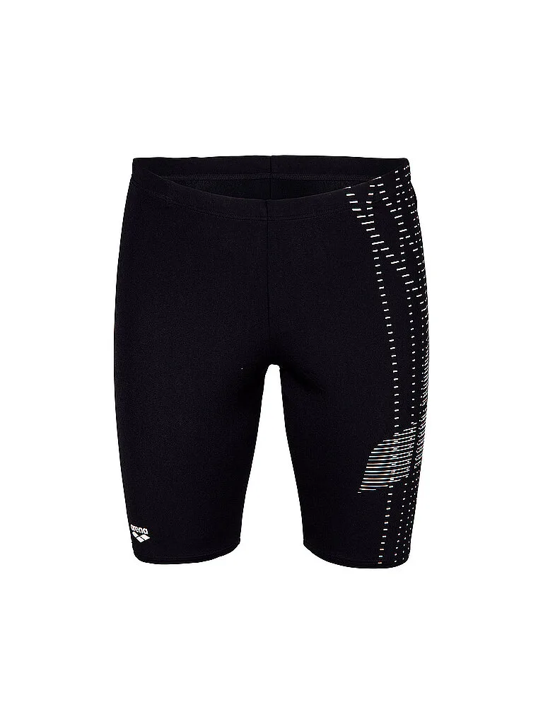 Herren Beinbadehose Asymmetrical Jammer schwarz 46 M - Arena - FashionsVida