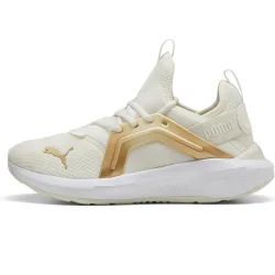 Softride enzo 5 metallic zapatilla moda mujer Blanco (37)