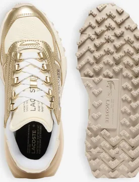 Zapatillas Activas de Élite para Mujeres Color Oro Líquido - Lacoste - FashionsVida