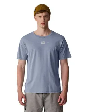 T-shirt à Manches Courtes Graphic Slate / Blue M