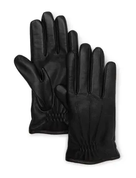 Guanti Authentics Leather Black M