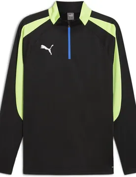 IndividualLIGA 1/4 Zip Herren Sweatshirt, schwarz XL