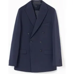 Americana vestir cruzada non iron de hombre slim fit
