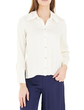KOCCA Camicia in viscosa PANNA XS