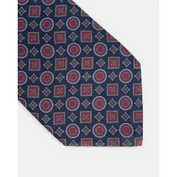 Corbata geométrica mini figuras