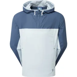 Layer Temposeries Hoodie Jacket 1/4-Zip, hellblau/dunkelblau xxl