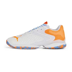 Solarattack Rct Padel Shoes White / Ultra Orange UK 7.5