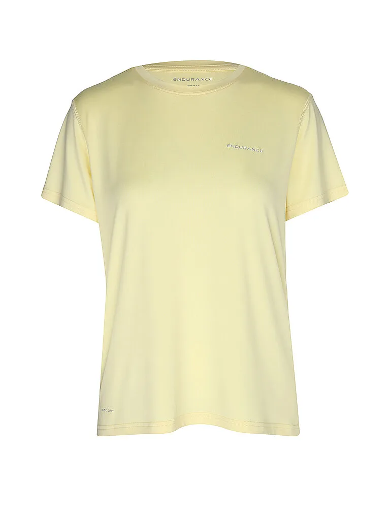 Damen Laufshirt Yonan V2 Performance gelb 40 W - Endurance - FashionsVida