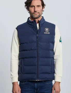 Chaleco de hombre guateado multiestampado - Valecuatro - FashionsVida