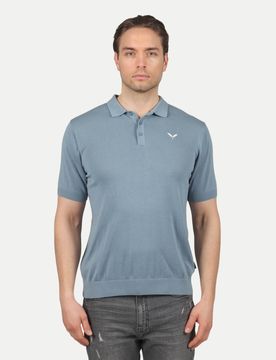 Kleinigkeit Basic Poloshirt Blau XL