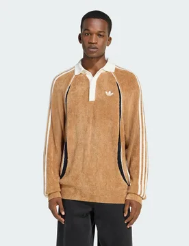 POLO OLD-SCHOOL REMIX TEAMGEIST M Cardboard / Black / Off White - Adidas - FashionsVida