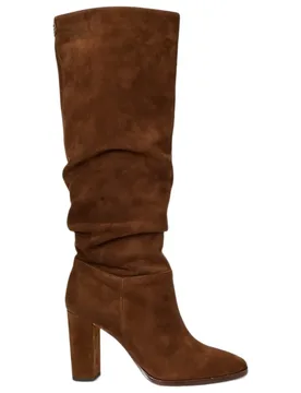 Stivali Con Tacco Artizan Suede Tobacco EU 38 1/2 - Lauren-ftw - FashionsVida