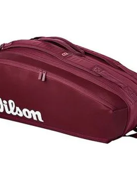 Sacs de tennis Defyer V1 9 raquettes rouge foncé - Wilson - FashionsVida