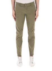 Pantalone chino VERDE OLIVA 50