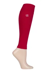 Pair Red Milk Compression Calf Sleeves Unisex Extra Large - Atom - Red - Size: Extra Large