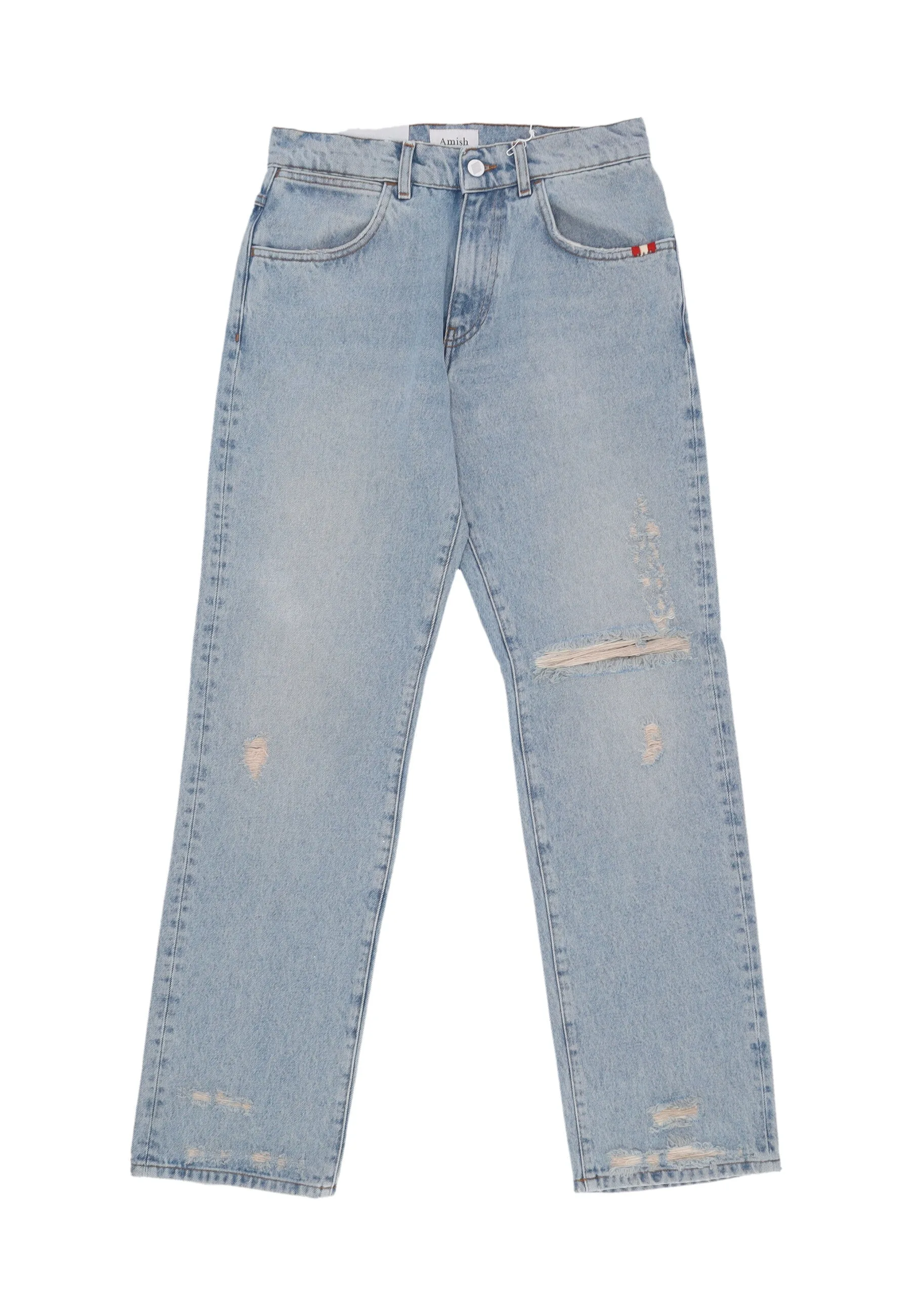 Jeans Uomo Real Worn Denim Denim - Amish - FashionsVida