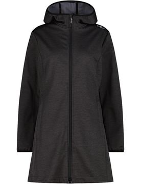 Woman parka fix hood chaqueta softshell mujer Negro (44)