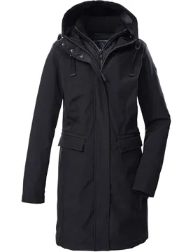 GW 79 Damen Mantel, schwarz 46 - G.I.G.A. DX by killtec - FashionsVida