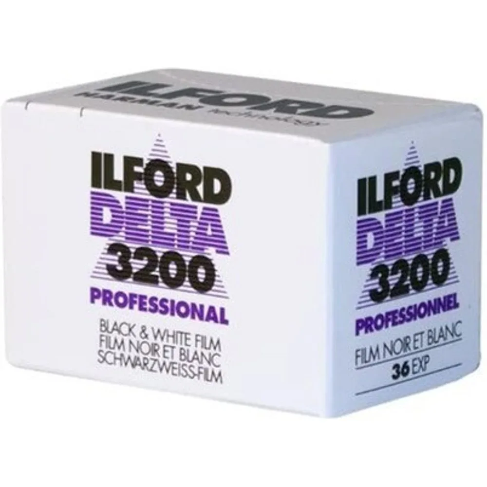 Película fotográfica Delta 3200, 135-36, Blanco y - Ilford - FashionsVida