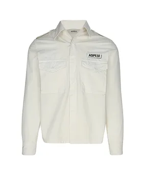 ASPESI Overshirt creme XL herren - Aspesi - FashionsVida