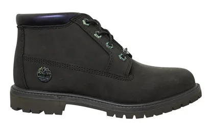 Nellie Waterproof Chukka Green Leather Lace Up Womens Boots A24ks Leather (Archived) - Size Uk 4