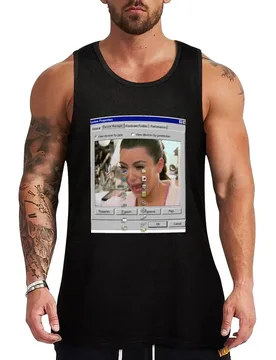 Kim K Crying Tank Top Loose Casual Tank Top Soft Breathable Sleeveless Tee - Aliexpress - FashionsVida