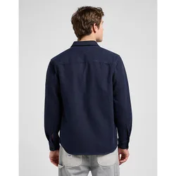Workwear Relaxed Shirt Indigo Jaspe Größe S male