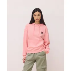 Sudadera de mujer de algodón con capucha karma sorbet