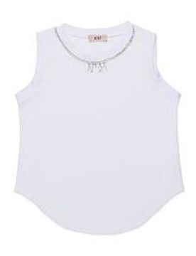 N°21 Canotta Con Logo Strass