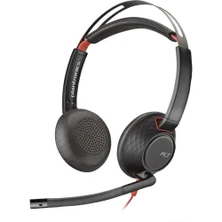 Auriculares de diadema con cable y micrófono Blackwire 5220 USB-C