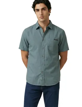 Herren Hemd Grün 516736
