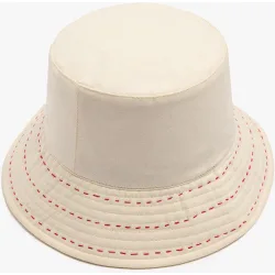 Gorro de mujer estilo bucket en liso