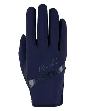 Damen Reithandschuhe LORRAINE navy blue 6,5 - roeckl - FashionsVida