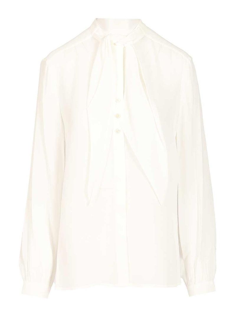Blusa Con Dettaglio Fiocco