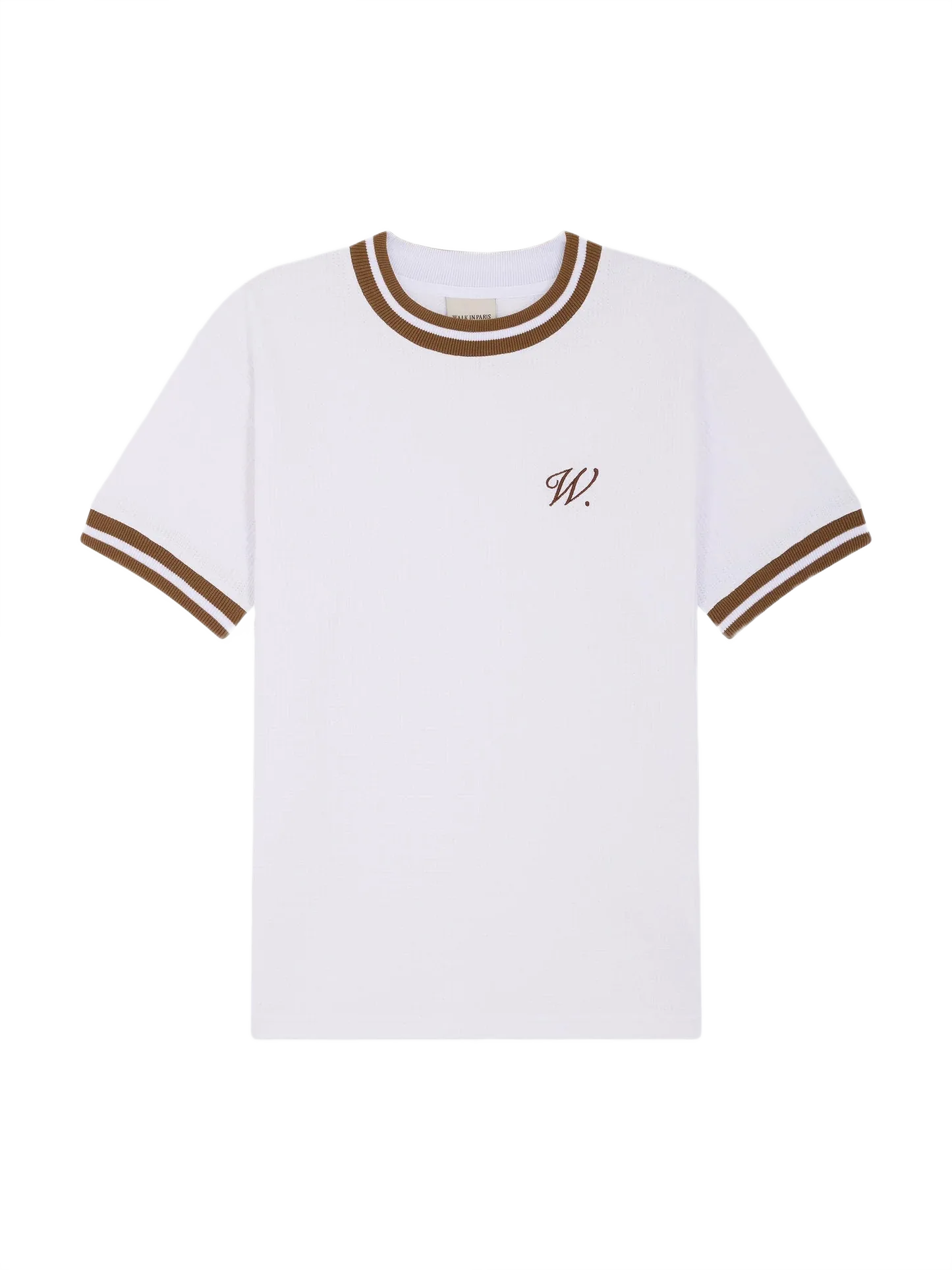 WALK IN PARIS KNIT T-SHIRT - WALK IN PARIS - FashionsVida