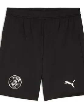 Short Manchester City Fc 25/26 Replica Black 2XL - Puma - FashionsVida