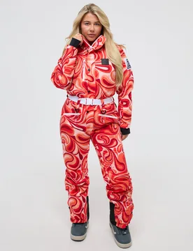 Shagadelic Baby! Womens Curved Ski Suit - Oosc - FashionsVida