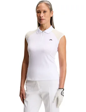 J.Lindeberg Polo Lei, weiss xs - J.lindeberg - FashionsVida