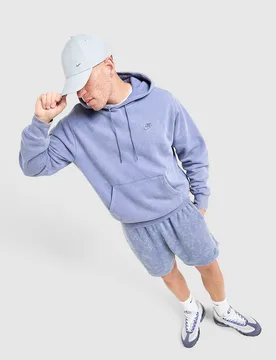 Washed Hoodie - Herren, Blau - male - Size: S - Nike - FashionsVida