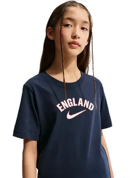 T-Shirt Kind England Coupe du Monde 2026 - Bleu - male - Size: 7/8 ans - Nike - FashionsVida